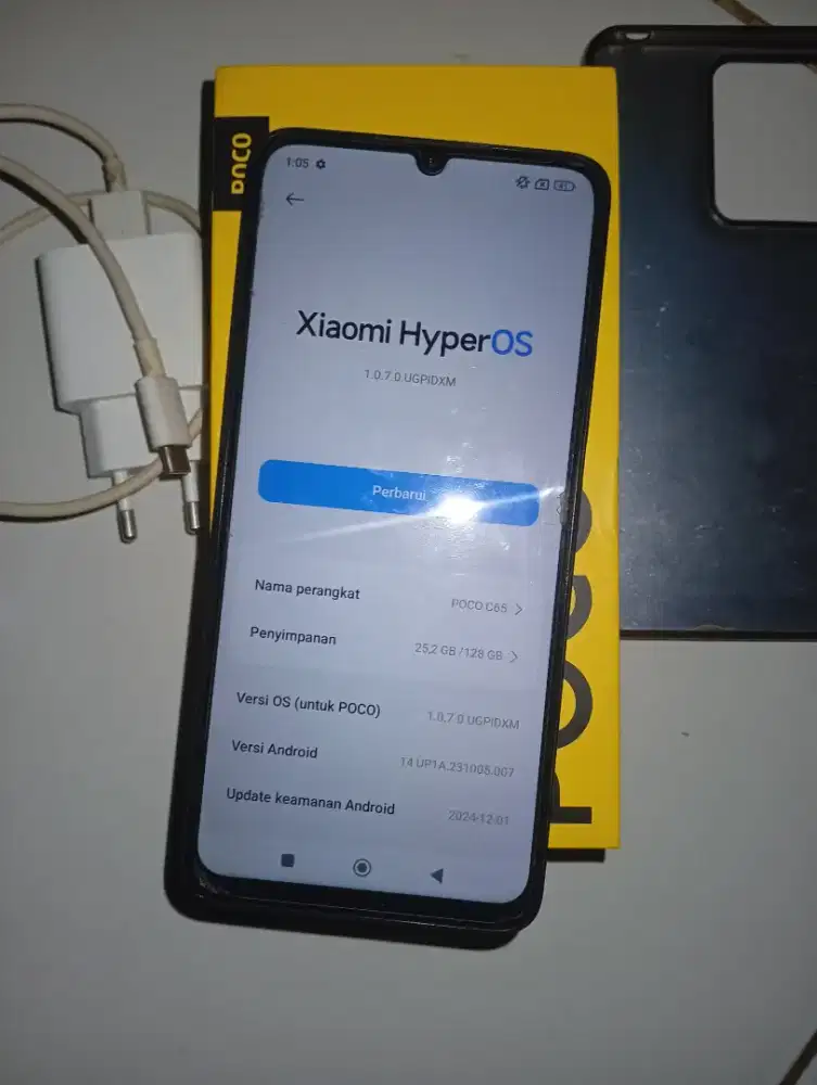 Poco C65 6/128 sudah nfc