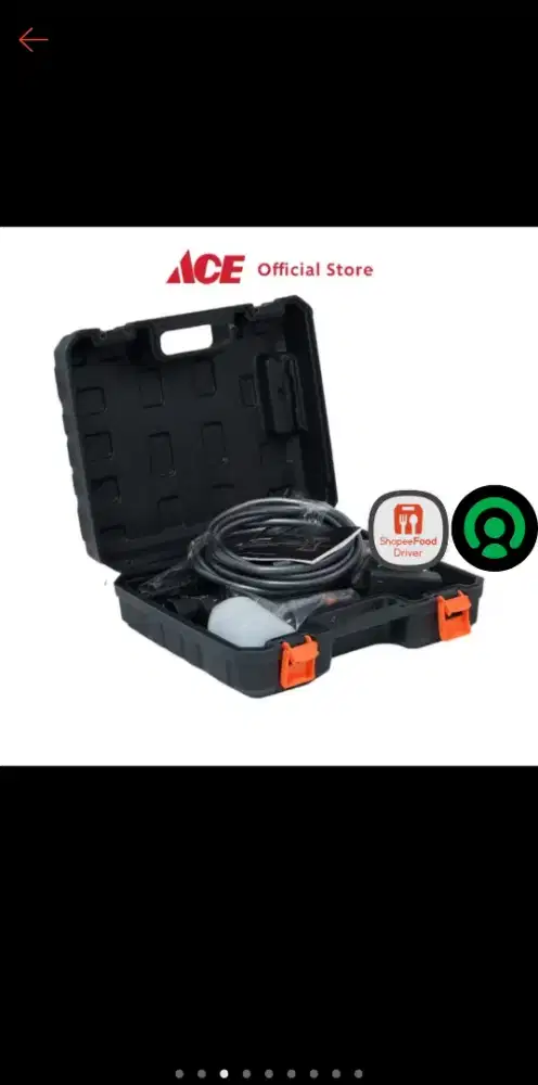 Water jet pressure Battery