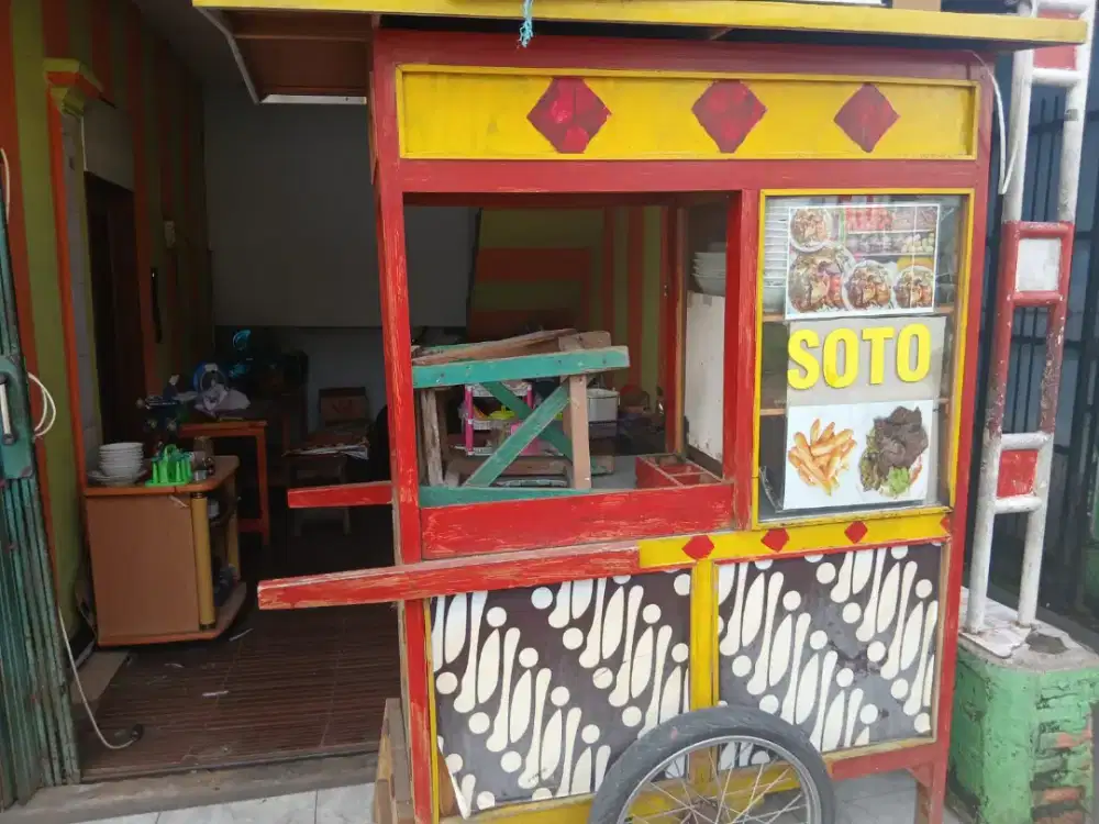 Gerobak soto / bakso / mie
