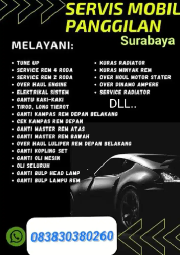 Bengkel mobil panggilan