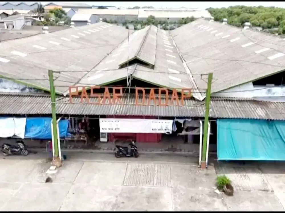 Tanah kosong EX pasar dadap di kosambil kab.tangerang banten LT.6030m