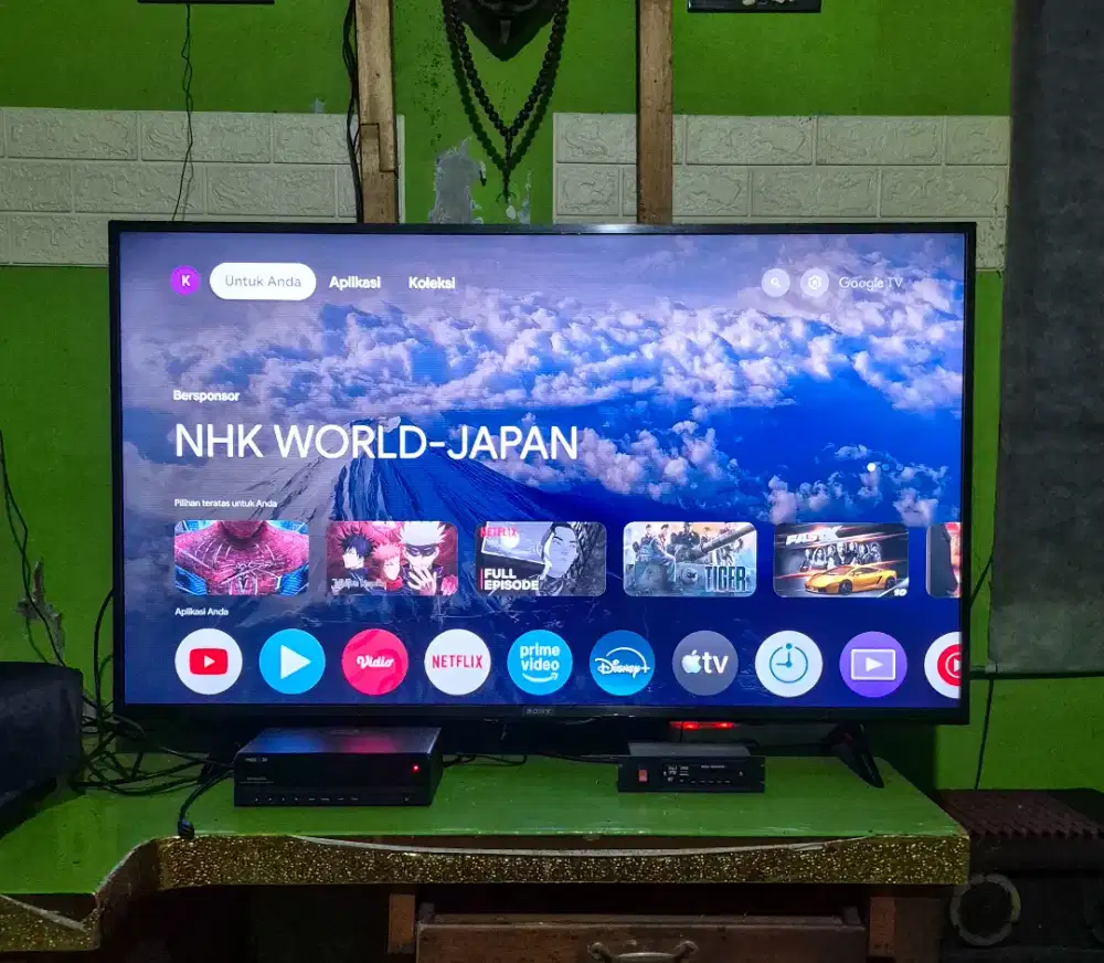 SONY Bravia KD-50X75K 50 4K UHD Smart TV Android • ONLY TV & REMOT •