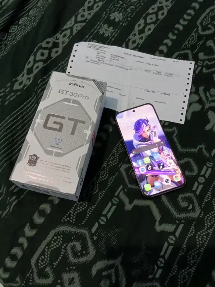 Infinix GT 30 Pro 12/512 ( 4 bulan pakai