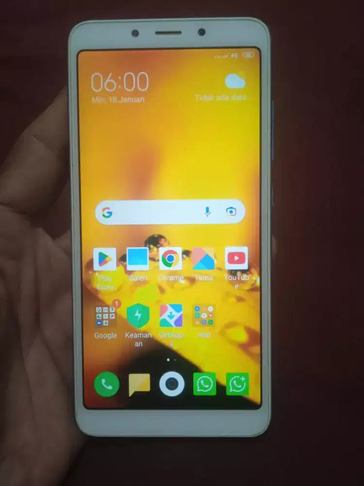 Redmi 6A ram 2/16. Mulus, orian no minus, jual santai. Cikutra