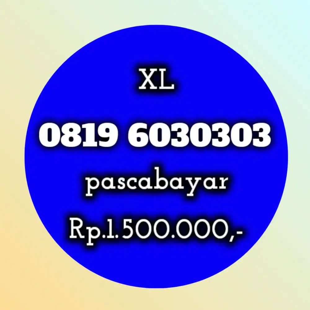 NOMOR CANTIK XL MANIS 6030303