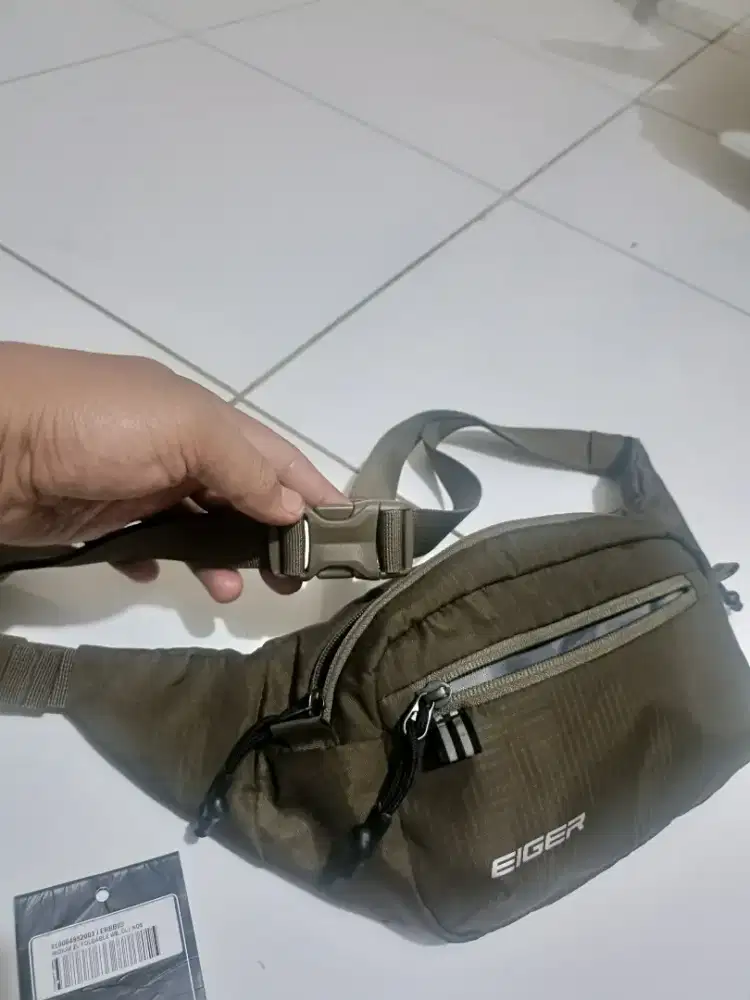 Tas Riding Slingbag + Weistbag Iridium 2L Foldable
