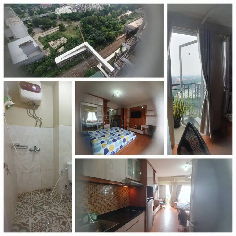 Fully furnished apartment selangkah ke UI