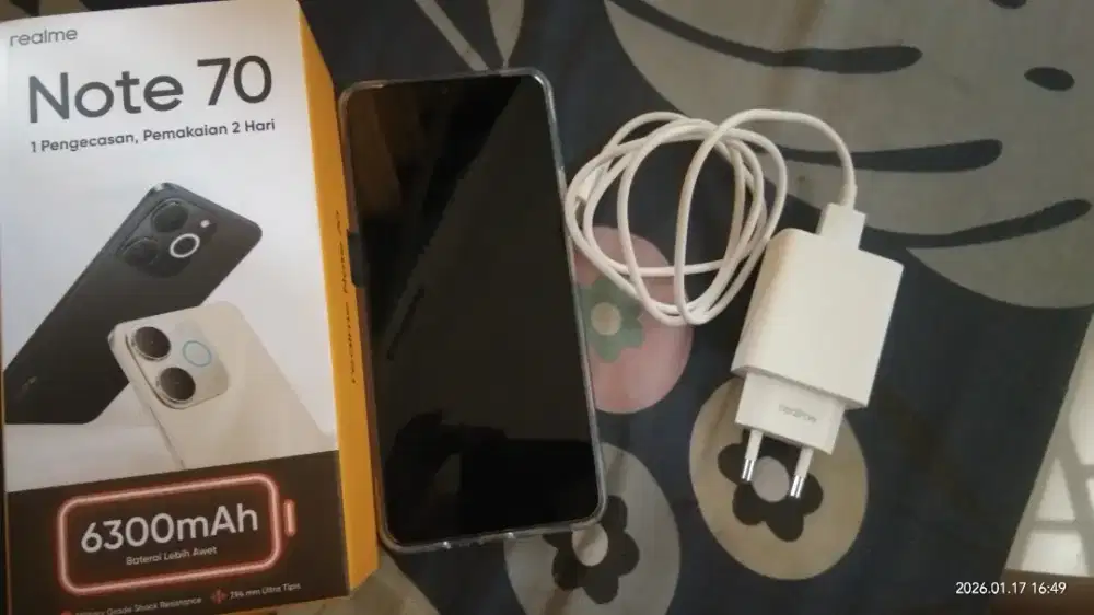 Realme Note 70 ram 4/128gb