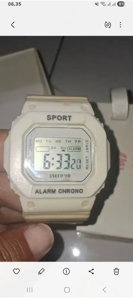 Jam tangan wanita Sport 3 second