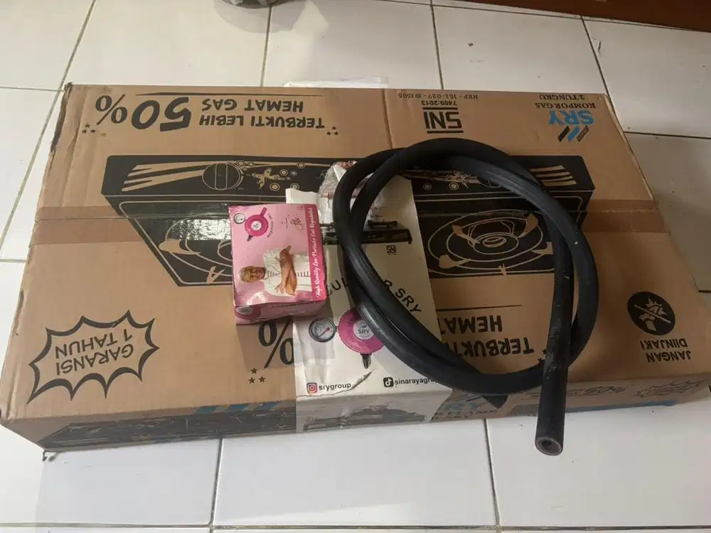 Kompor SRY 1 set + regulator & selang