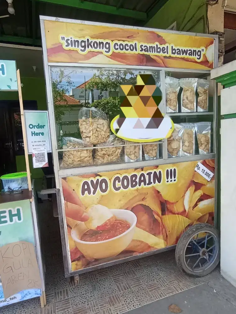 Dijual Rombong jumbo uk 140x60x180.21