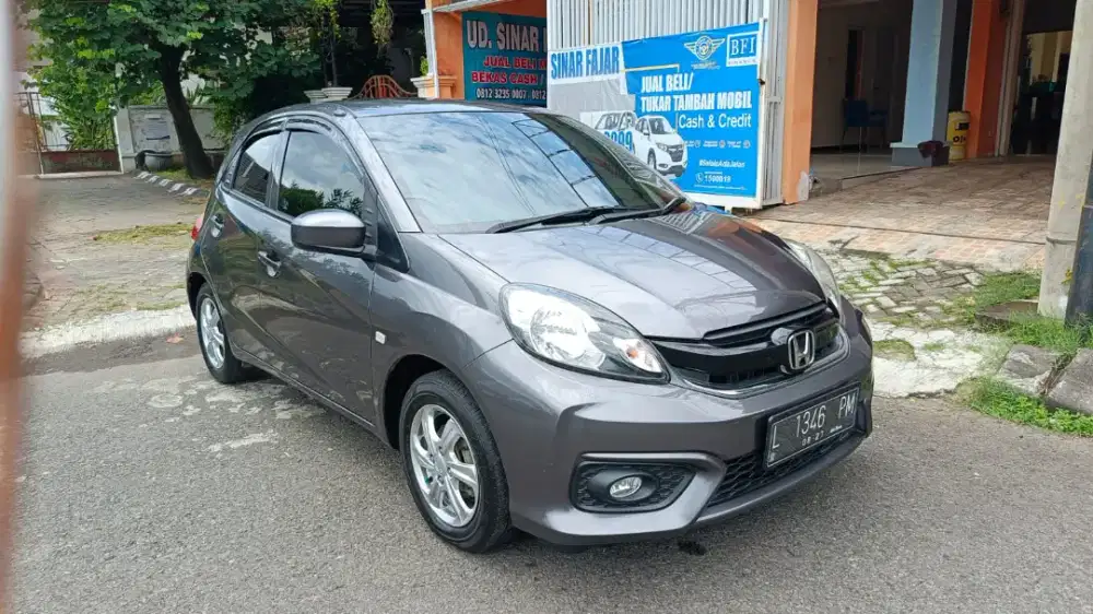 TDP 6 JUTA// 2017 Brio 1.2 E Satya Automatic Low Km ISTIMEWA