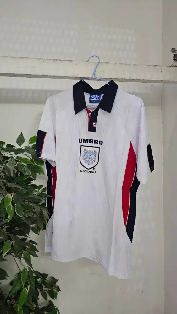 Jersey England Home 1998 Umbro Retro
