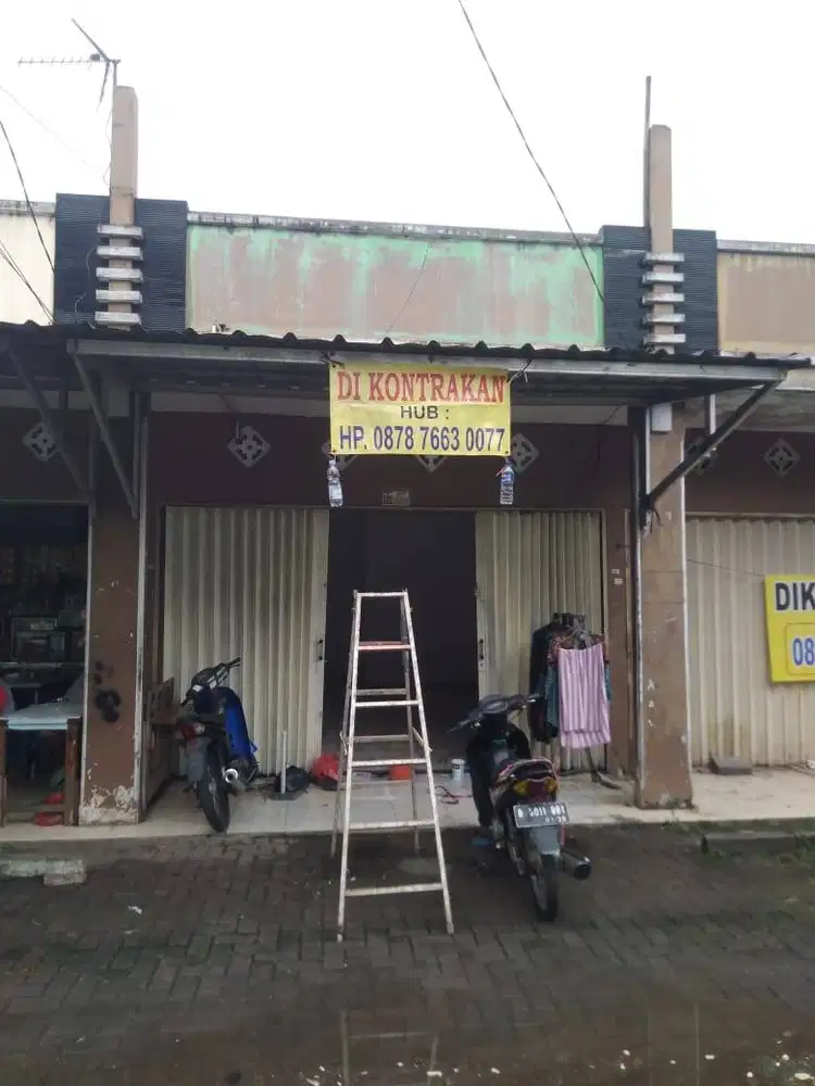 DIKONTRAKAN RUKO/KIOS 1 LANTAI,UKURAN 8X4 METER DEPAN SEKOLAH AL ISMAH