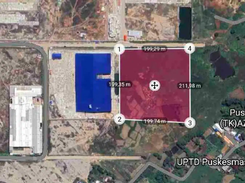 Di jual Lahan pergudangan & Pabrik