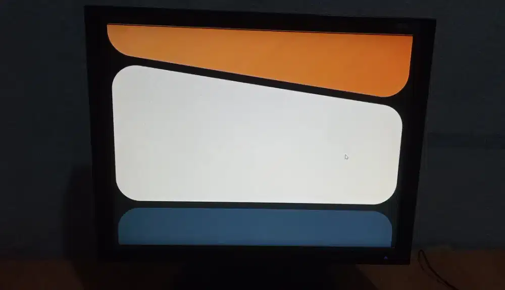 Desktop pc + monitor