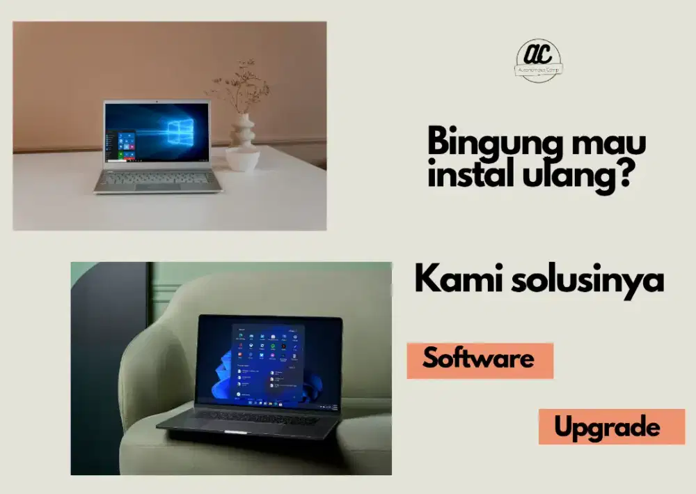 Jasa Instal Ulang PC, Laptop