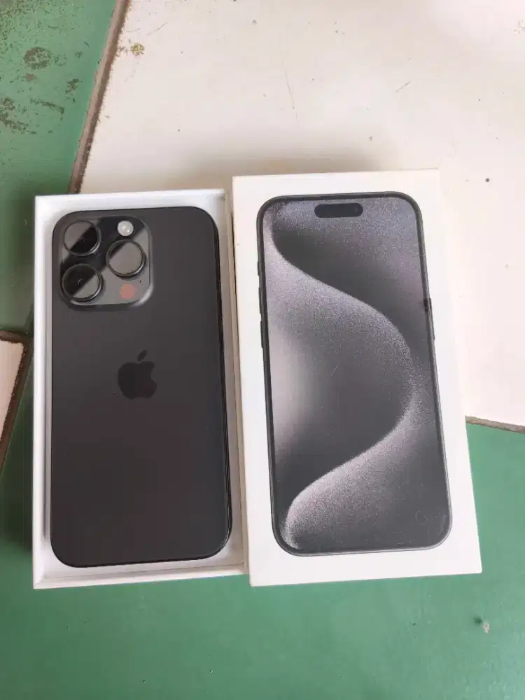 Dijual iphone 15 pro 128gb ibox