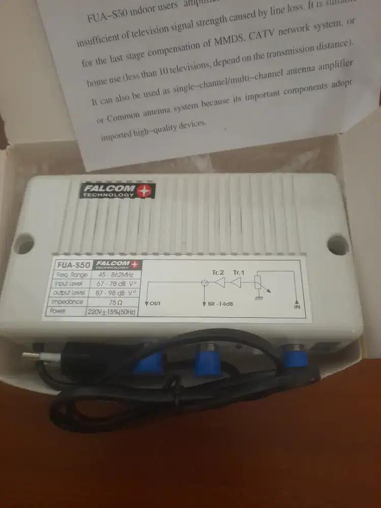 Booster untuk jaringan TV