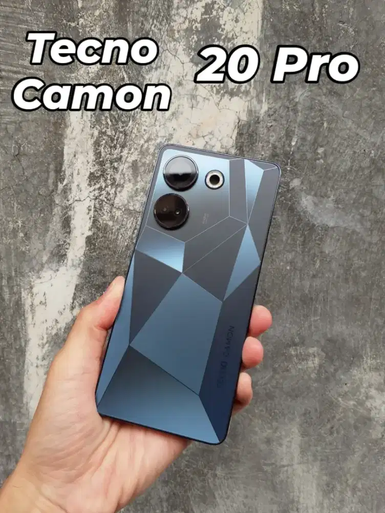 Tecno Camon 20 Pro 8/256GB Kamera Keren Banget Camon 40 Pro 5G