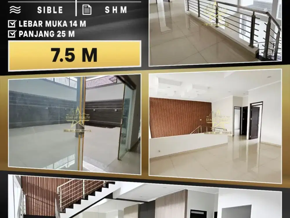 7,5M nego Dijual Rumah besar di kompleks Batununggal Indah lt 350 lb 450 lebar muka 14 meter