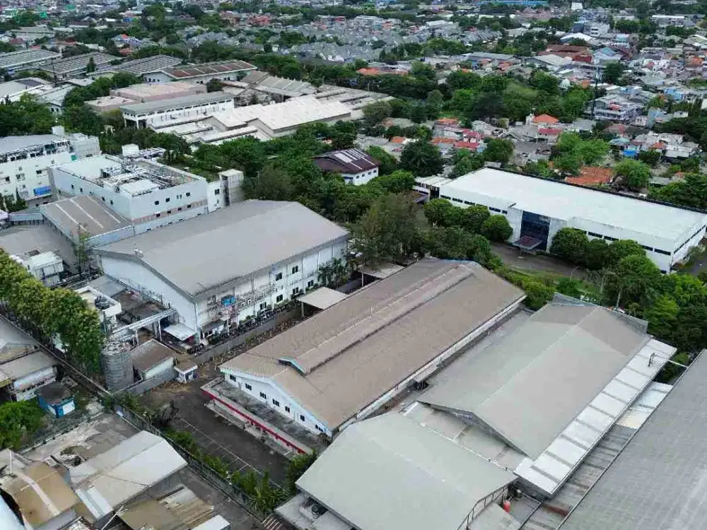 jual bangunan bekas pabrik di kawasan industri pulogadung Jakarta Timur