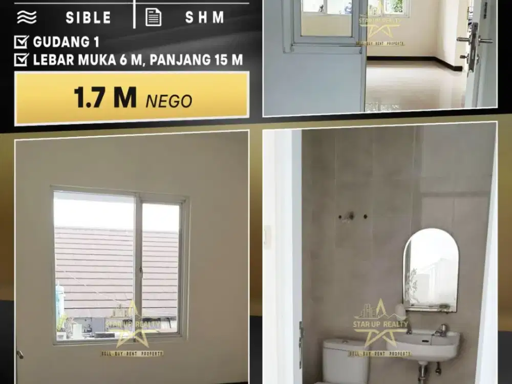 1,7 M nego Dijual cepat Rumah di TKI V taman kopo indah 5 bangunan 2 lantai