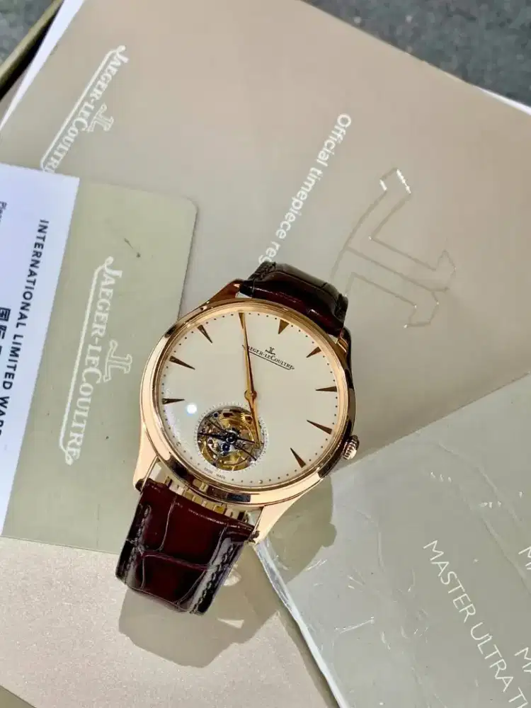 jaeger LeCoultre master ultra thin tourbillon everose gold 2020