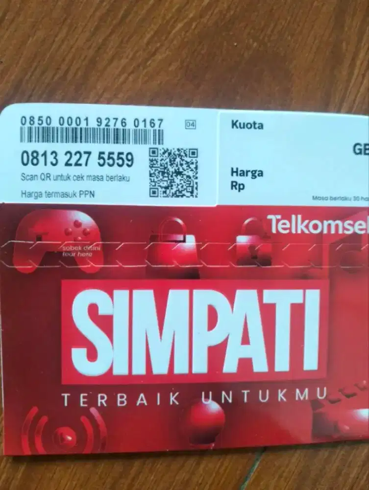 Nomor Cantik Simpati Telkomsel 11 digit hg