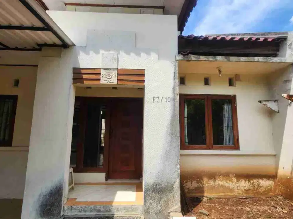 dijual rumah bali view cirendeu tangsel dalam komplek