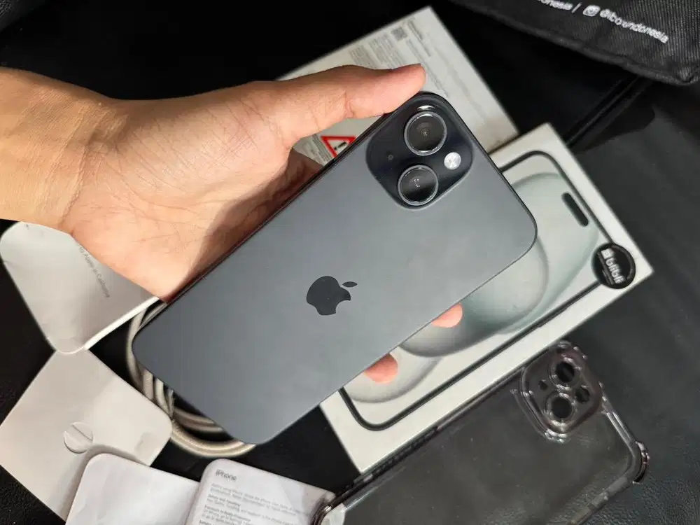 iPhone 15 Plus 128Gb Ex iBox Fullset Mulus Nego