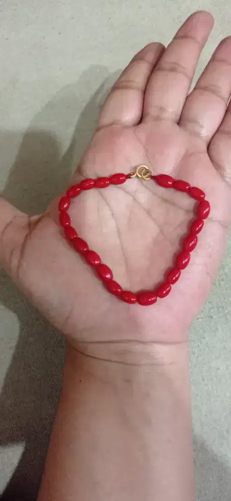 Gelang Acaesoris red premium