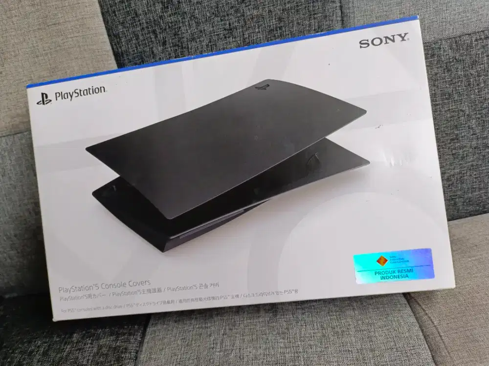 Cover Plate PS5 Fat Original Sony Black