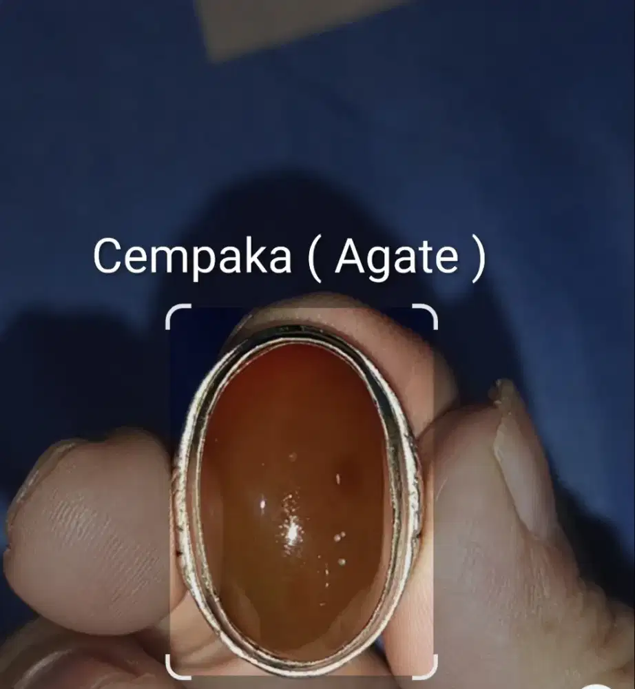 Batu Natural cepaka (Aghate )