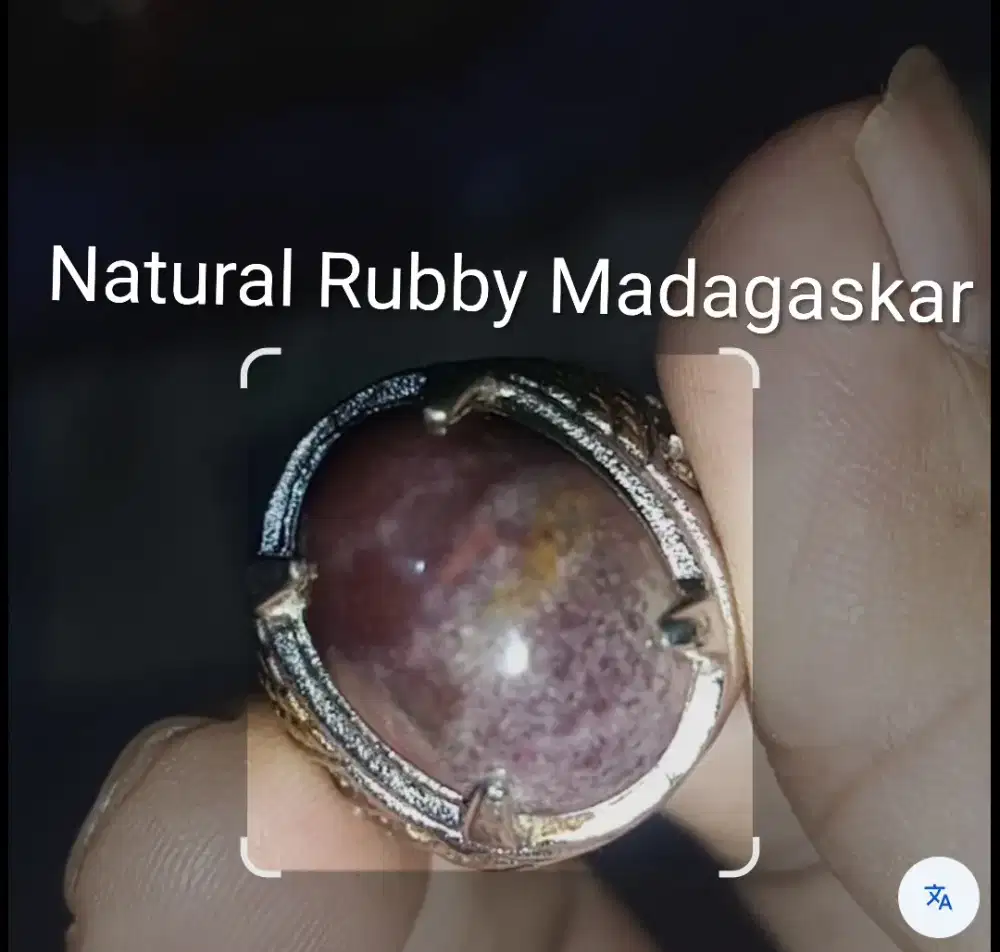 Natural Rubby Madagaskar