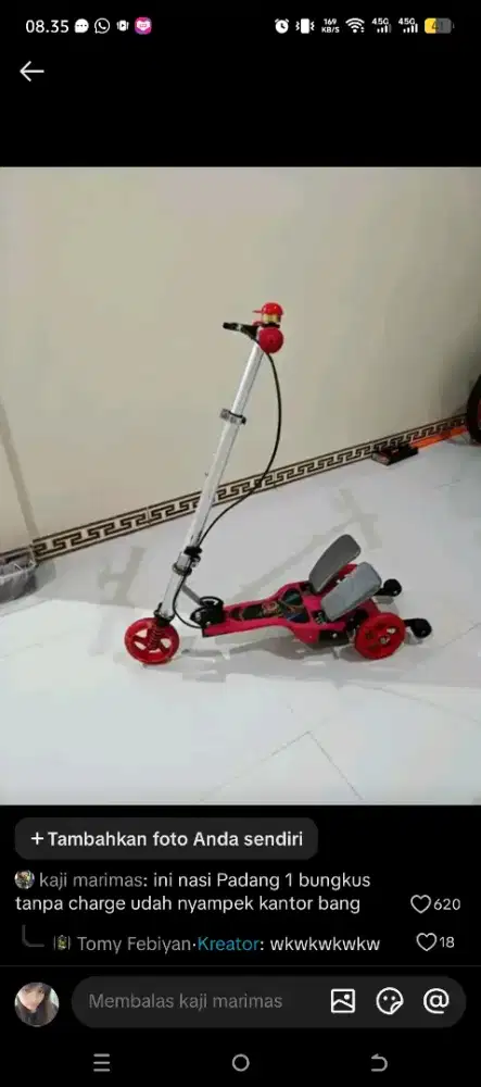 Di  cari mekanik motor berpengalaman