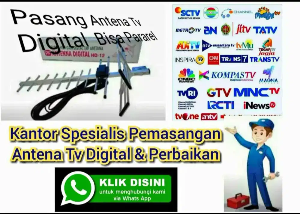 Frekuensi Sinyal Antena Digital Tahan Segala Cuaca