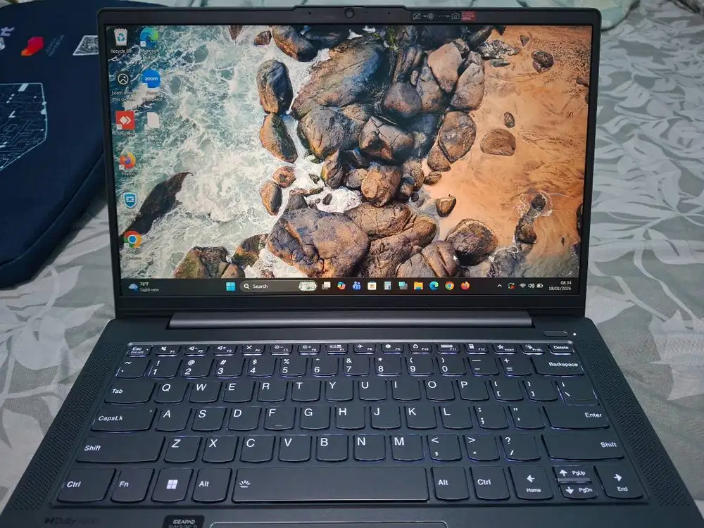 Laptop Lenovo 14IAL7 Ideapad Slim 5i fingerprint sensor