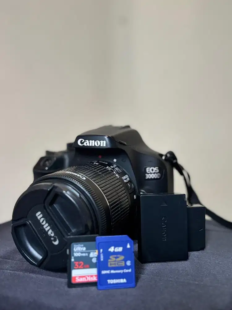 Canon DSLR 3000D LIKE NEW