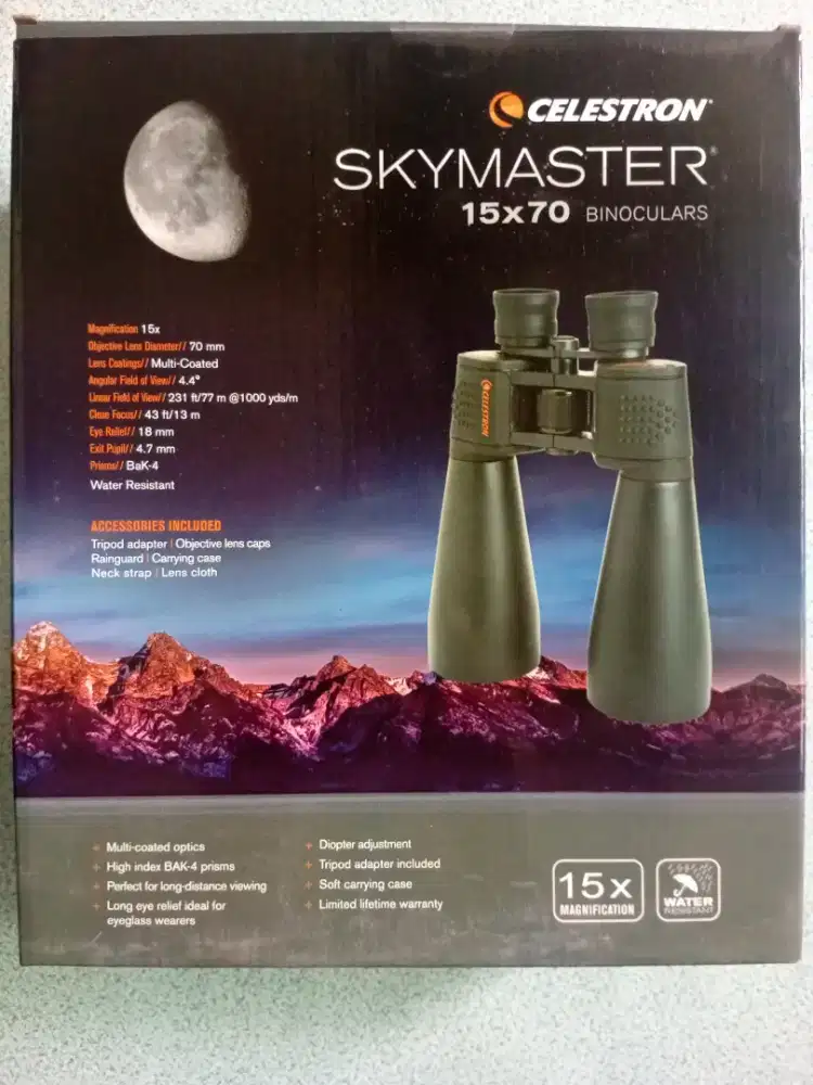 Dijual teropong binokular celestron skymaster