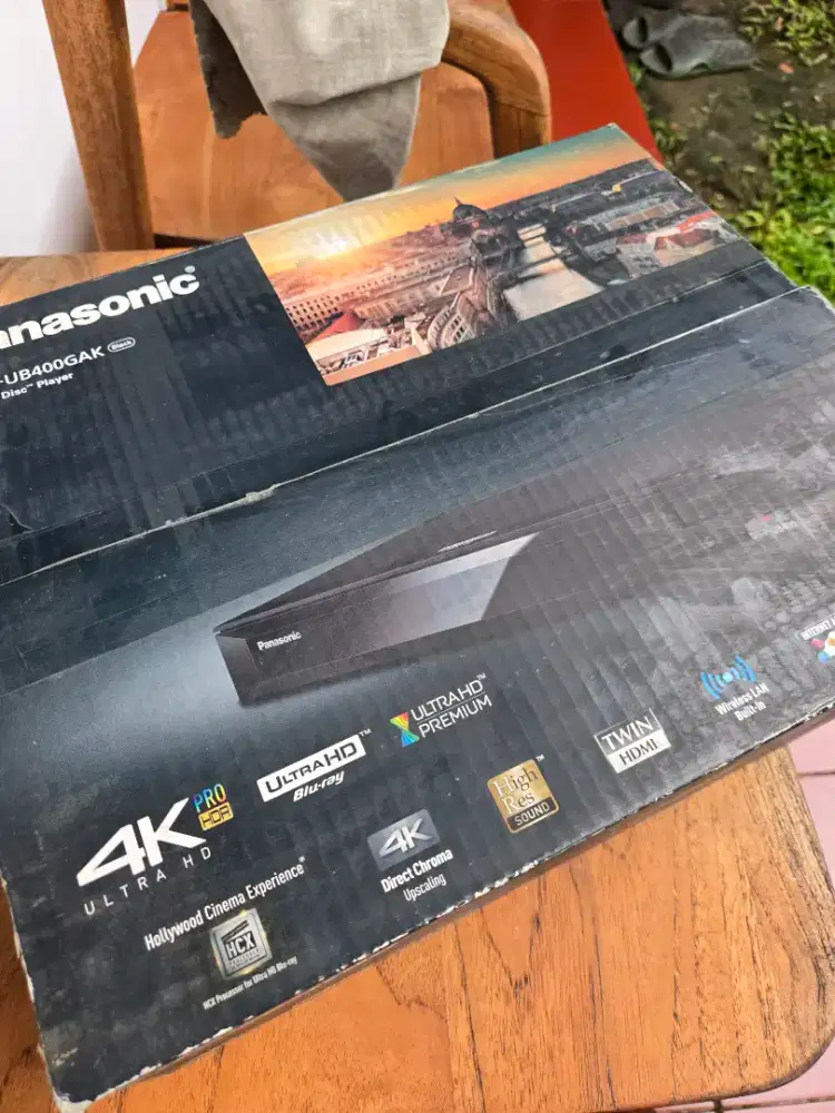 Panasonic DMP-UB400 Player Bluray Blu ray 4K Minus