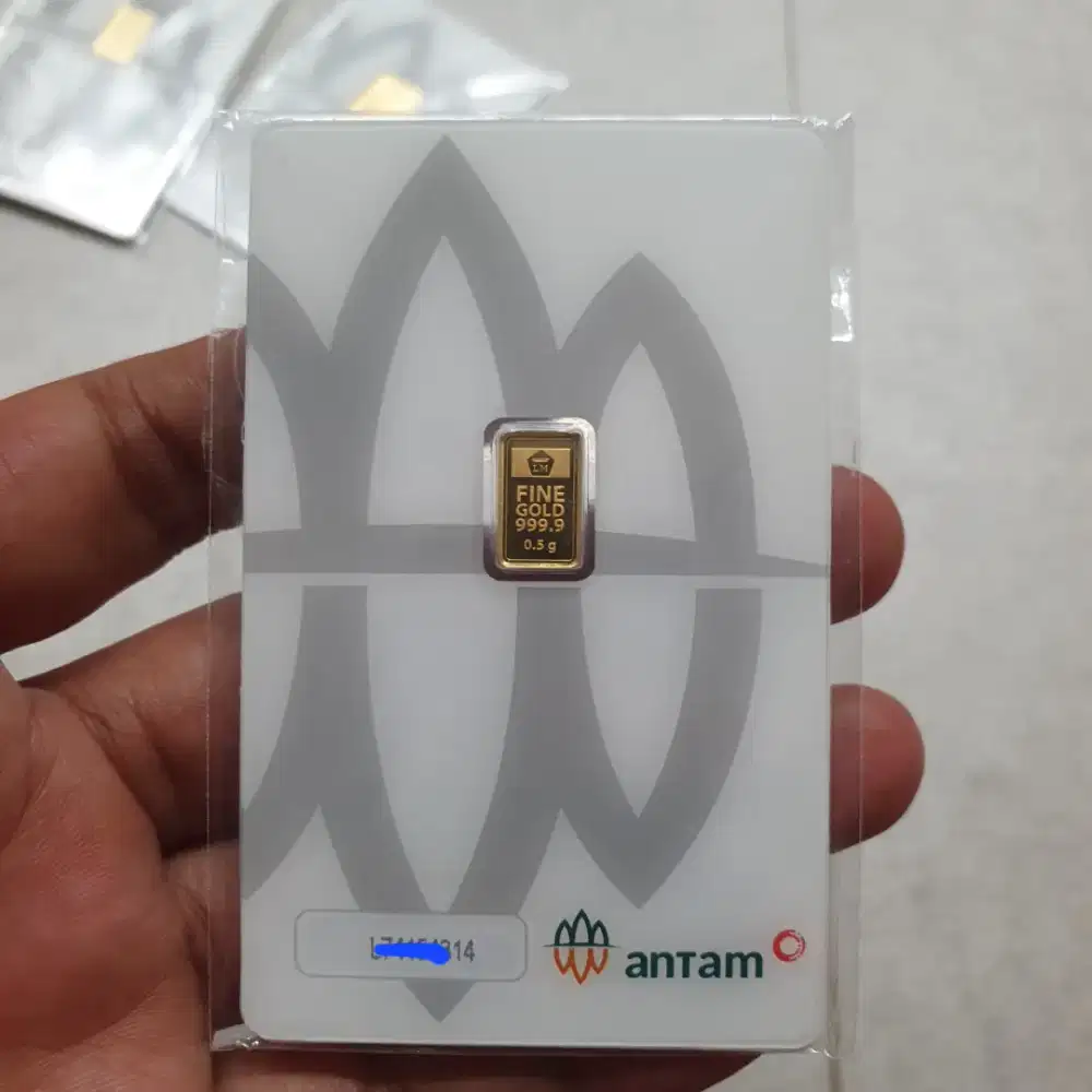 Emas Logam Mulia Antam 0,5 0.5 gr gram RM Surabaya Sidoarjo Gresik
