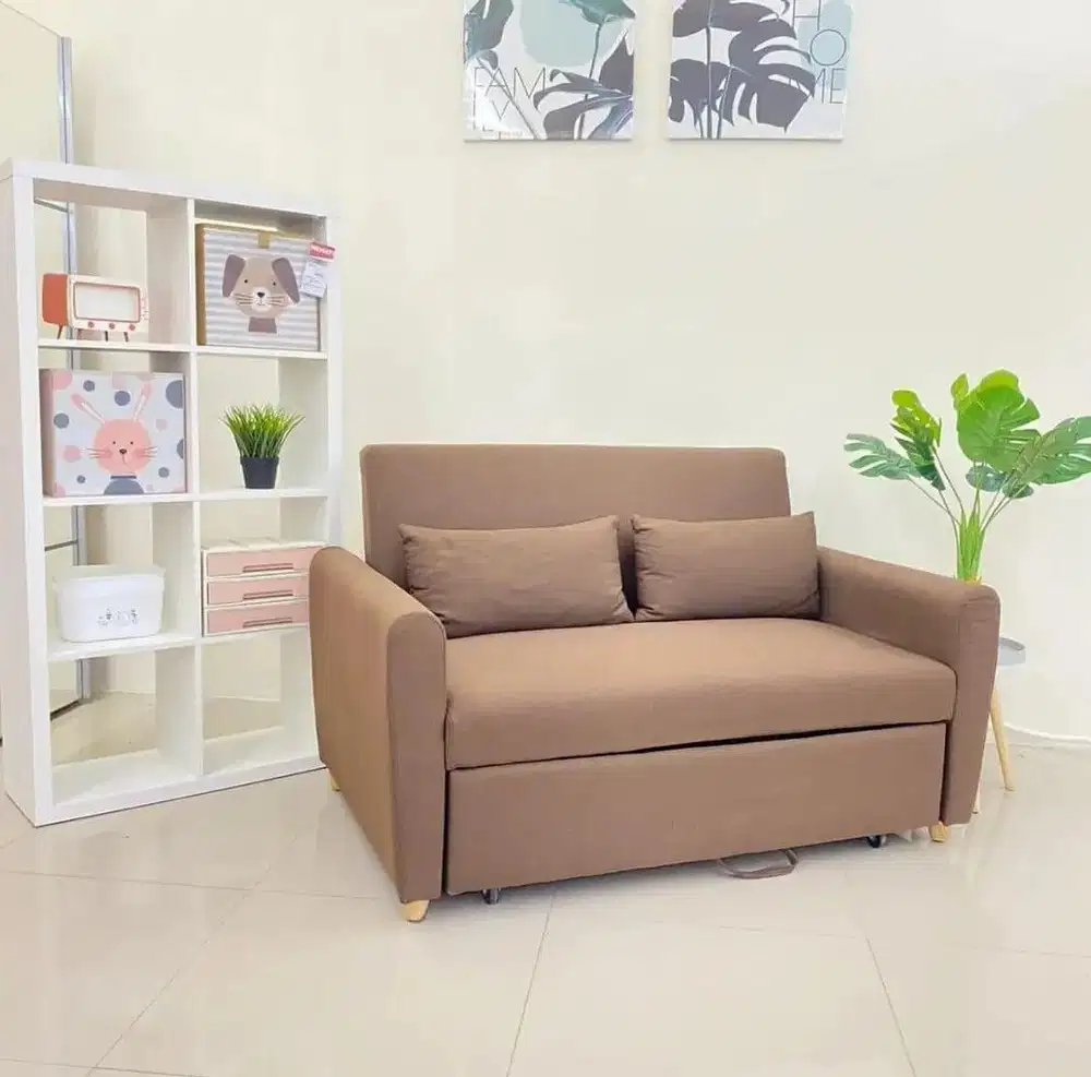 JUAL BARU SOFA SLEEPER BAHAN FABRIC