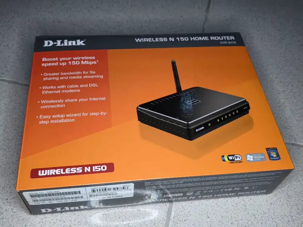 Wireless N 150 Home Router D-Link DIR-600
