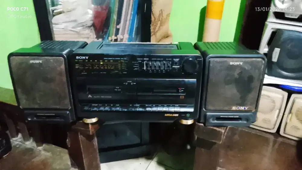 Mini compo Sony jadul