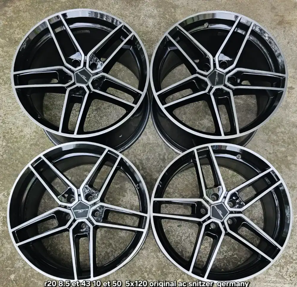 Velg ring 20 original achsnitzerr germany bmw pcd 5x120