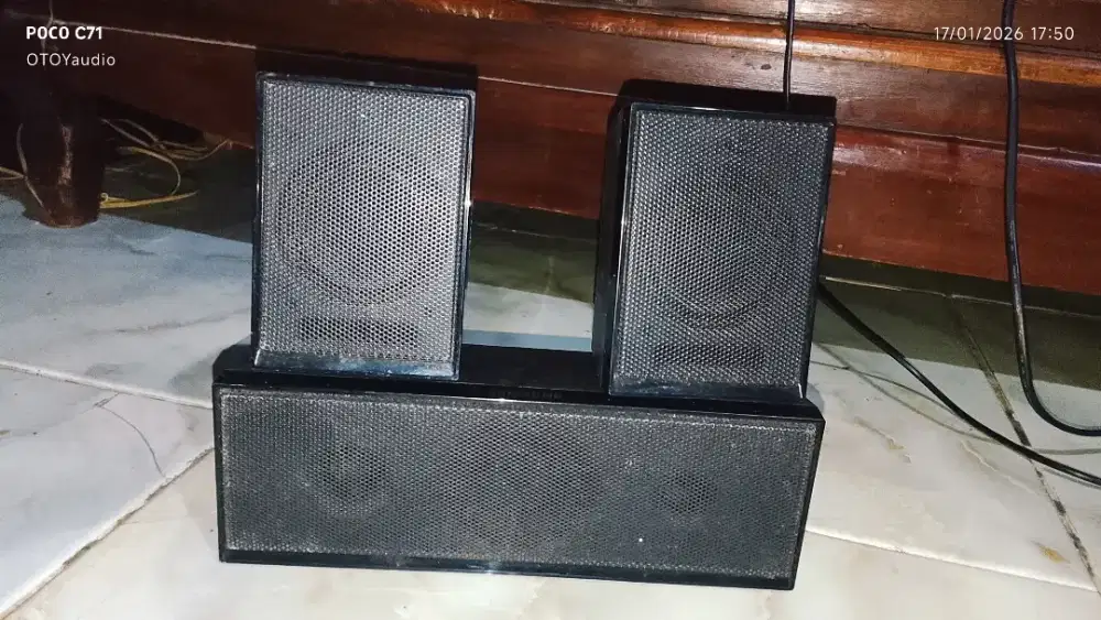 Spker pasif merk Samsung front& Center