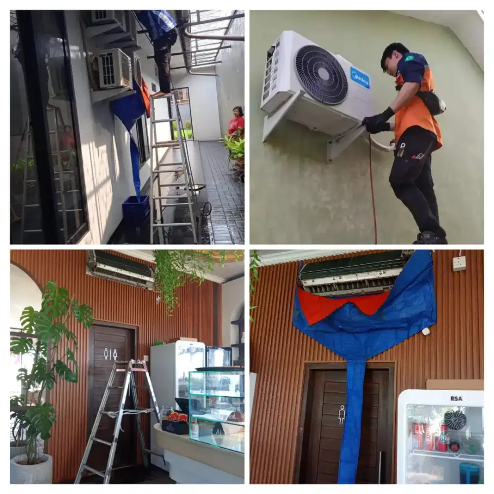 SERVICE AC & CLEANING AC