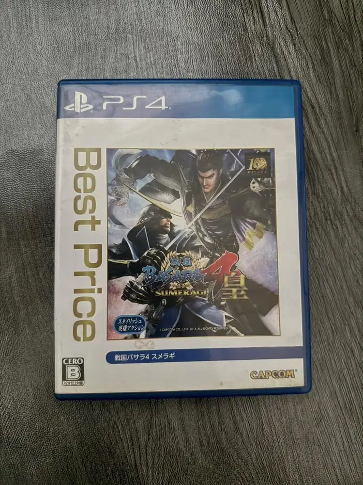 Kaset/CD Sengoku Basara 4 Sumeragi PS 4 Second hand original tested