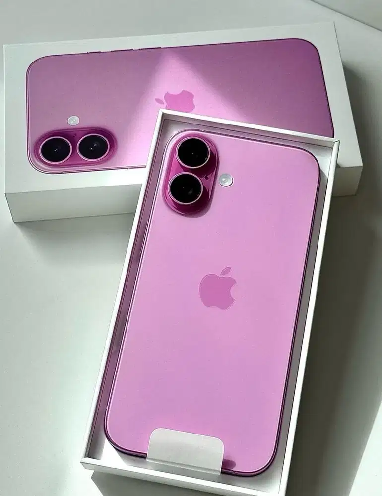 iphone 16 128 pink new garansi resmi ibox 12 bulan